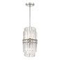 Crystorama - HAY-1401-PN - Four Light Pendant - Hayes - Polished Nickel