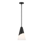 Crystorama - TOR-901-MK - One Light Pendant - Tori - Matte Black