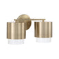 Capital Lighting - 153021MA-549 - Two Light Vanity - Weller - Matte Brass