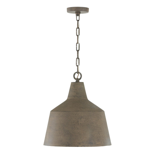 Capital Lighting - 335311CY - One Light Pendant - Quarry - Clay