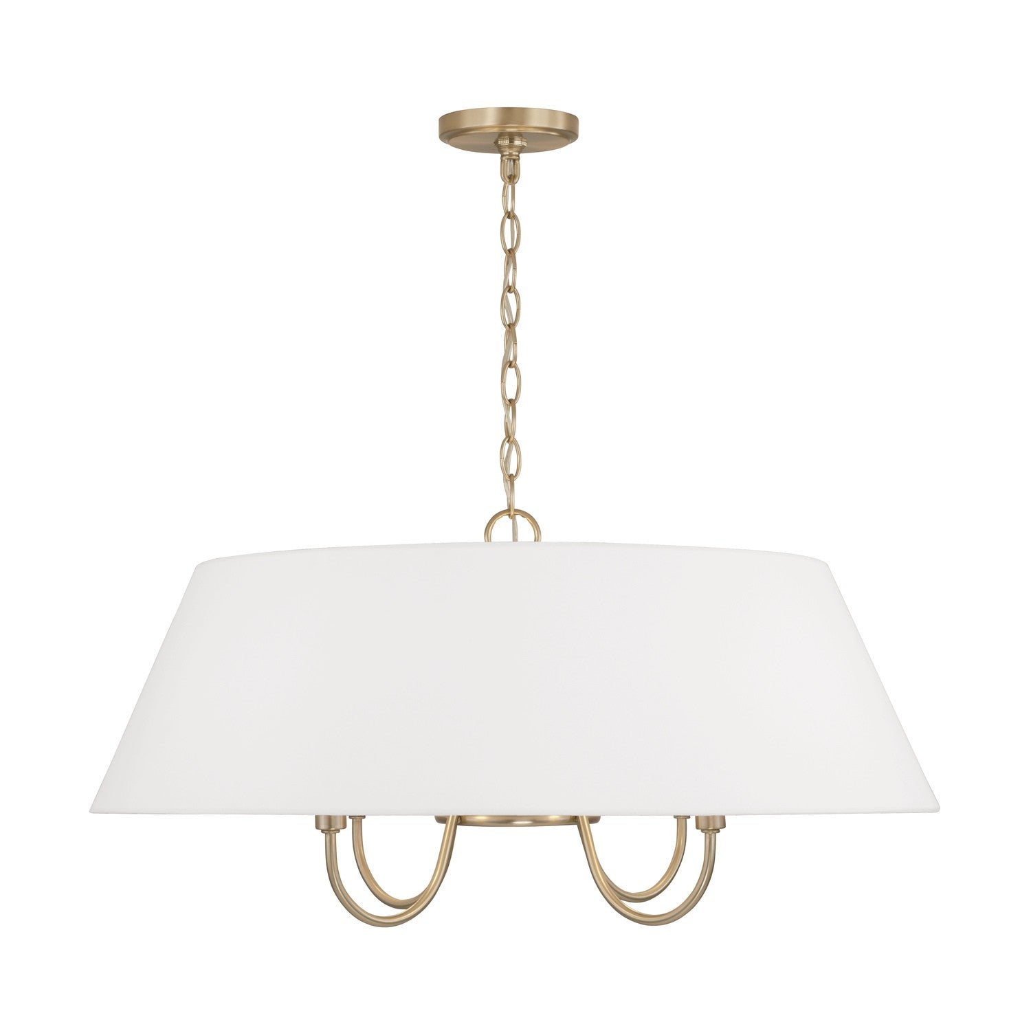 Capital Lighting - 352741MA - Four Light Pendant - Julia - Matte Brass