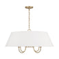 Capital Lighting - 352741MA - Four Light Pendant - Julia - Matte Brass