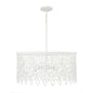 Capital Lighting - 352941WE - Four Light Pendant - Pheobe - Matte White