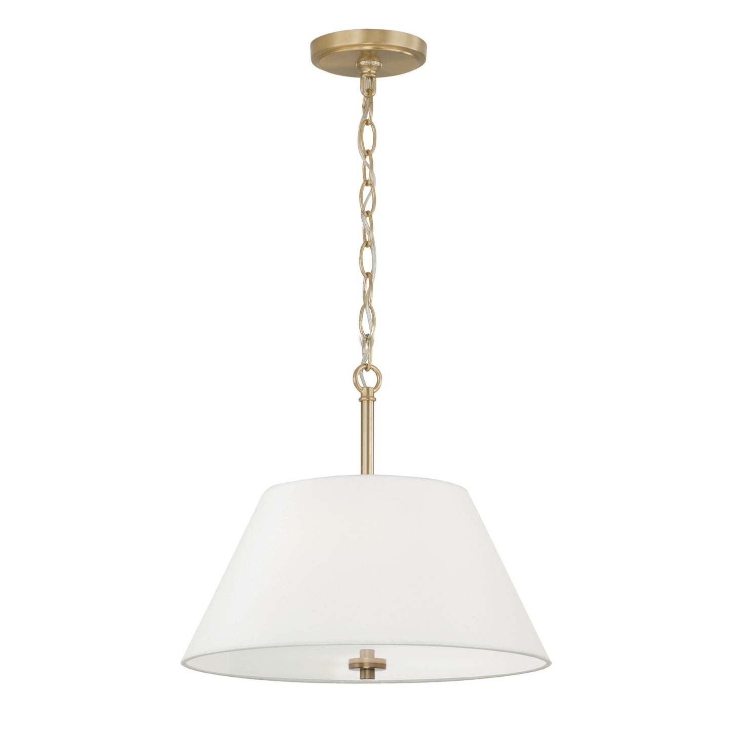 Capital Lighting - 353231MA - Three Light Semi Flush Mount - Parson - Matte Brass