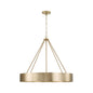 Capital Lighting - 453041MA - Four Light Chandelier - Weller - Matte Brass