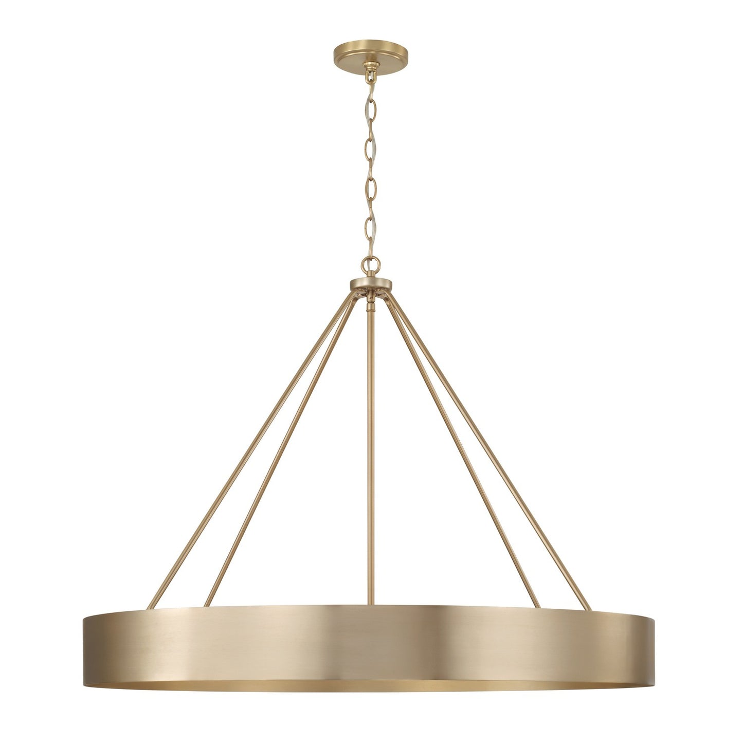 Capital Lighting - 453061MA - Six Light Chandelier - Weller - Matte Brass