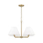 Capital Lighting - 453242MA - Four Light Chandelier - Parson - Matte Brass