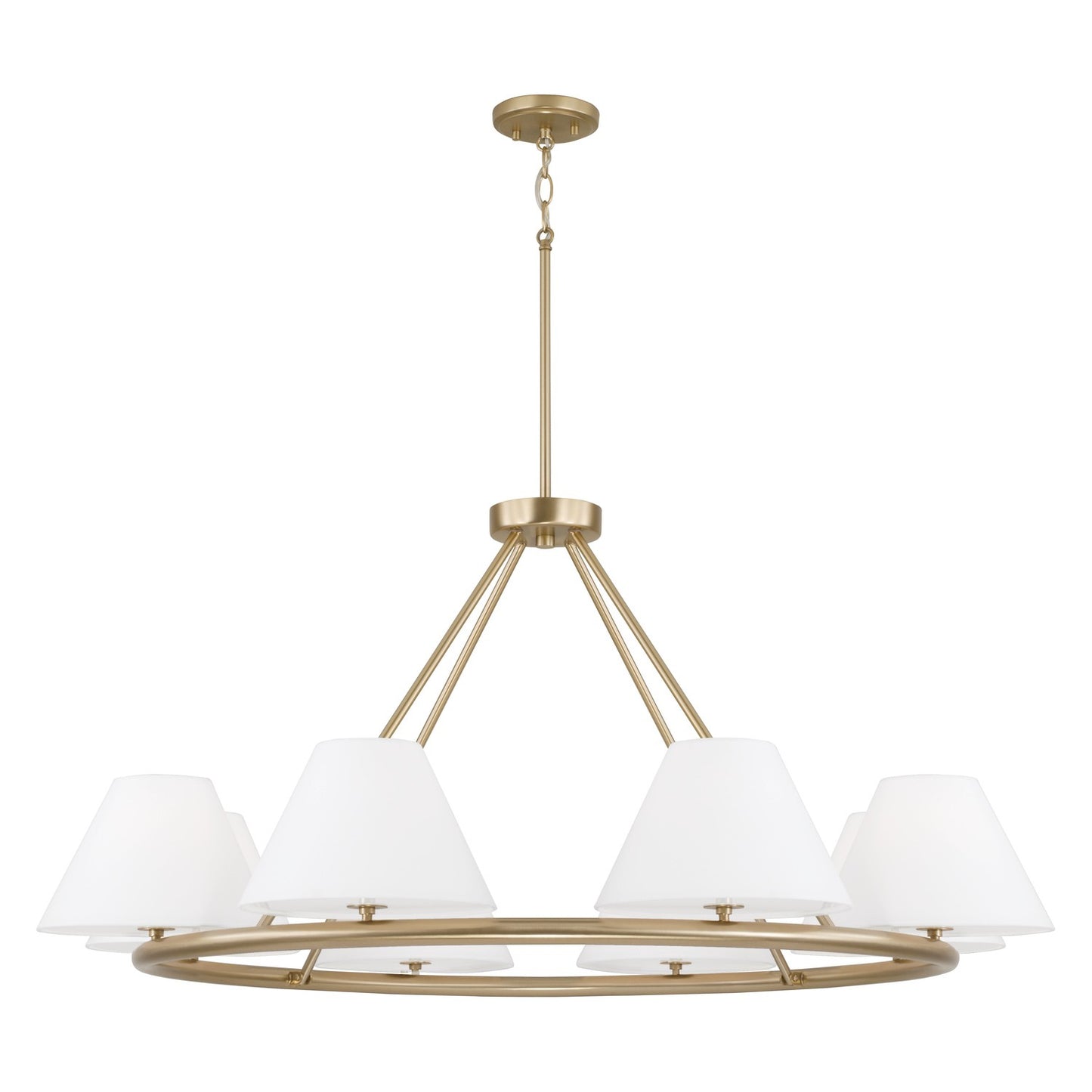 Capital Lighting - 453281MA - Eight Light Chandelier - Parson - Matte Brass