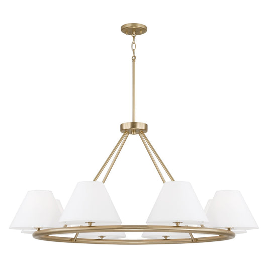 Capital Lighting - 453281MA - Eight Light Chandelier - Parson - Matte Brass