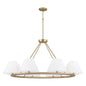 Capital Lighting - 453281MA - Eight Light Chandelier - Parson - Matte Brass