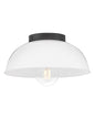 Lark - 83301BK-CO - LED Flush Mount - Stu - Black