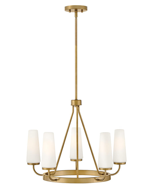 Lark - 83625GO - LED Chandelier - Selma - Gold