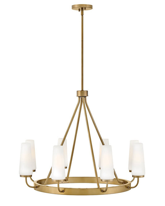 Lark - 83626GO - LED Chandelier - Selma - Gold