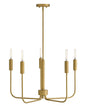 Lark - 83634LCB - LED Chandelier - Austen - Lacquered Brass