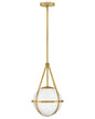 Lark - 83677LCB - LED Pendant - Colby - Lacquered Brass