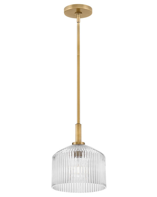 Lark - 83727LCB - LED Pendant - Lisette - Lacquered Brass