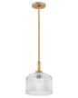 Lark - 83727LCB - LED Pendant - Lisette - Lacquered Brass