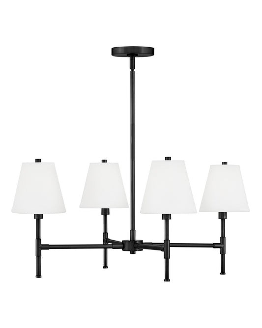 Lark - 83774BK - LED Chandelier - Beale - Black