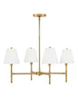 Lark - 83774LCB - LED Chandelier - Beale - Lacquered Brass