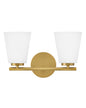 Lark - 85422LCB - LED Vanity - Bri - Lacquered Brass