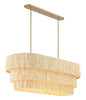 Minka-Lavery - 1227-894 - Five Light Pendant - Caviana - Signature Brass