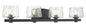Minka-Lavery - 2234-66A - Four Light Bath Vanity - Drysdale - Coal