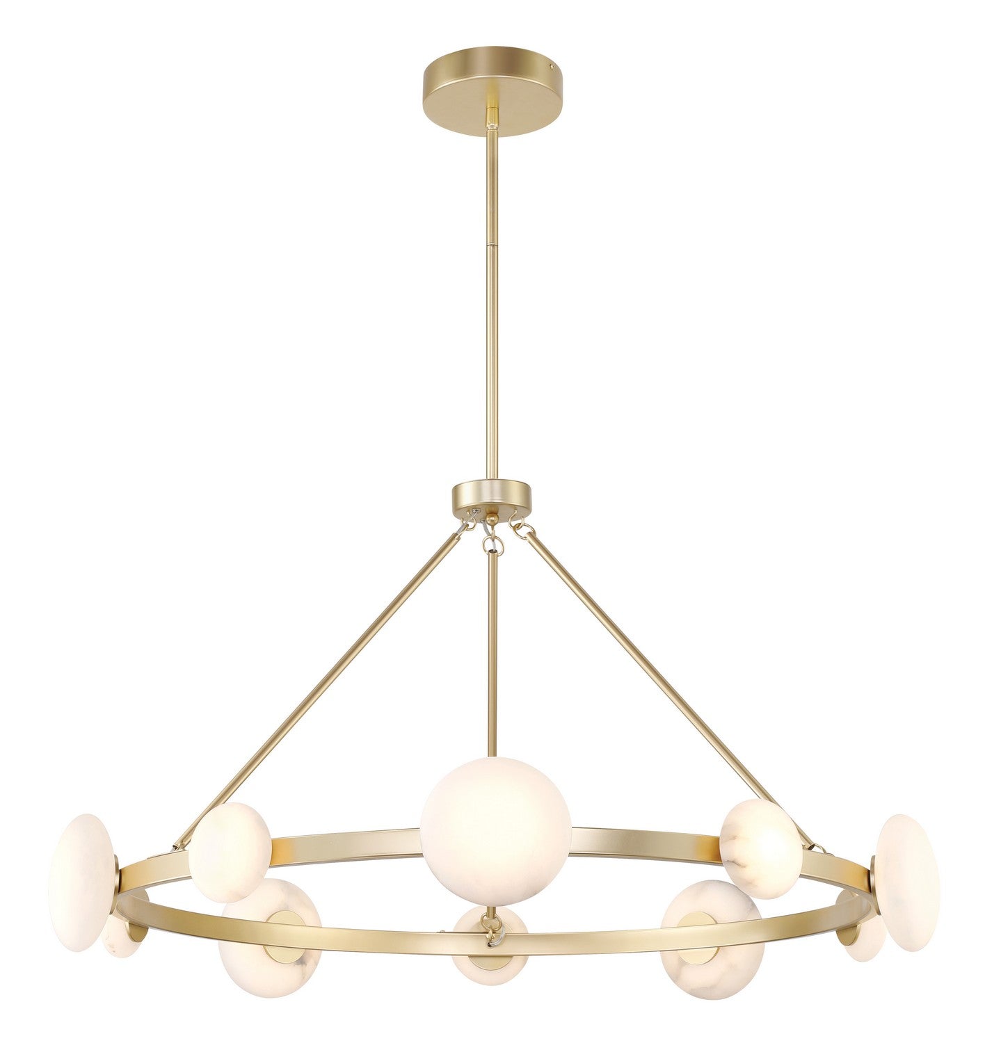 Minka-Lavery - 3598-864-L - LED Chandelier - Zill - Lily Gold