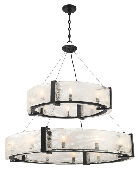 Minka-Lavery - 3610-66A - 20 Light Pendant - Cloud Break - Coal