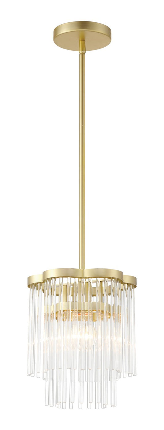 Minka-Lavery - 5457-856 - One Light Mini Pendant - Azura - Heirloom Brass