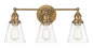 Minka-Lavery - 5683-923 - Three Light Bath Vanity - Barwell - Oxidized Aged Brass