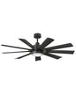 Hinkley - 904260FBB-LWD - 60"Ceiling Fan - Turbine - Matte Black