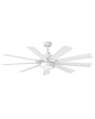 Hinkley - 904260FWW-LWD - 60"Ceiling Fan - Turbine - Chalk White