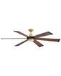 Hinkley - 906964FHB-LDD - 64"Ceiling Fan - Andros - Heritage Brass