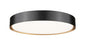 Z-Lite - 1014F20-MB-MGLD-LED - LED Flush Mount - Kawan - Matte Black / Modern Gold
