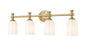 Z-Lite - 1102-4V-MGLD - Four Light Vanity - Orion - Modern Gold