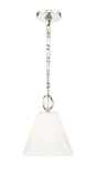 Z-Lite - 3042P10-PN - One Light Pendant - Alaric - Polished Nickel