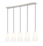 Z-Lite - 3043P6-5L-BN - Five Light Linear Chandelier - Farrell - Brushed Nickel