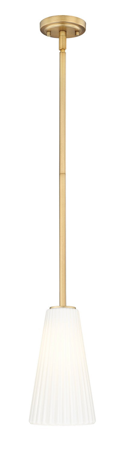 Z-Lite - 3043P6-ROD-MGLD - One Light Pendant - Farrell - Modern Gold