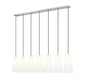 Z-Lite - 3043P7-7L-BN - Seven Light Linear Chandelier - Farrell - Brushed Nickel