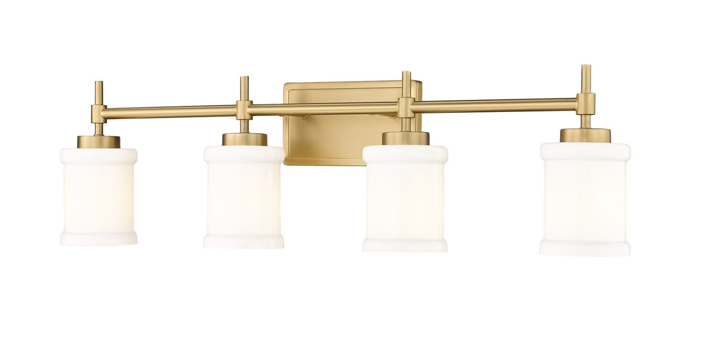 Z-Lite - 622-4V-MGLD - Four Light Vanity - Cadoc - Modern Gold