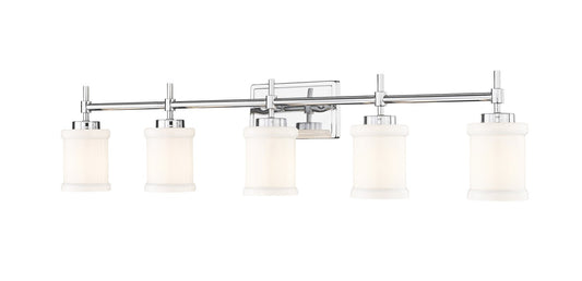 Z-Lite - 622-5V-CH - Five Light Vanity - Cadoc - Chrome