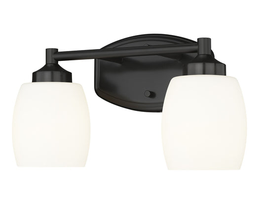 Z-Lite - 745-2V-MB - Two Light Vanity - Kendrick - Matte Black