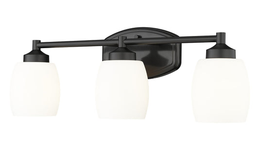 Z-Lite - 745-3V-MB - Three Light Vanity - Kendrick - Matte Black