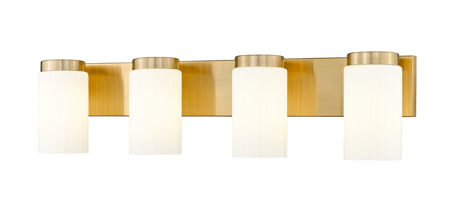 Z-Lite - 746-4V-LG - Four Light Vanity - Burk - Luxe Gold