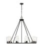 Z-Lite - 826-10MB - Ten Light Chandelier - Titus - Matte Black