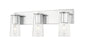 Z-Lite - 826-3V-CH - Three Light Vanity - Titus - Chrome