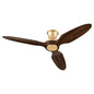 Quorum - 39563-80 - 56" Ceiling Fan - Veleta - Aged Brass