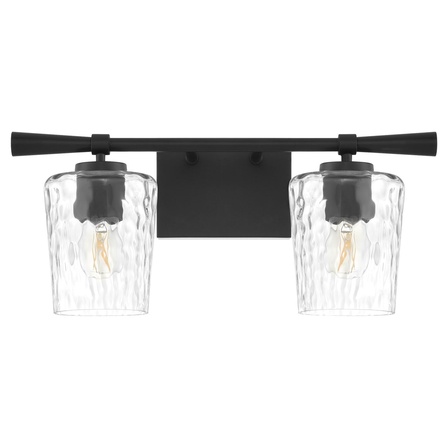 Quorum - 5204-2-59 - Two Light Vanity - Goodwin - Matte Black