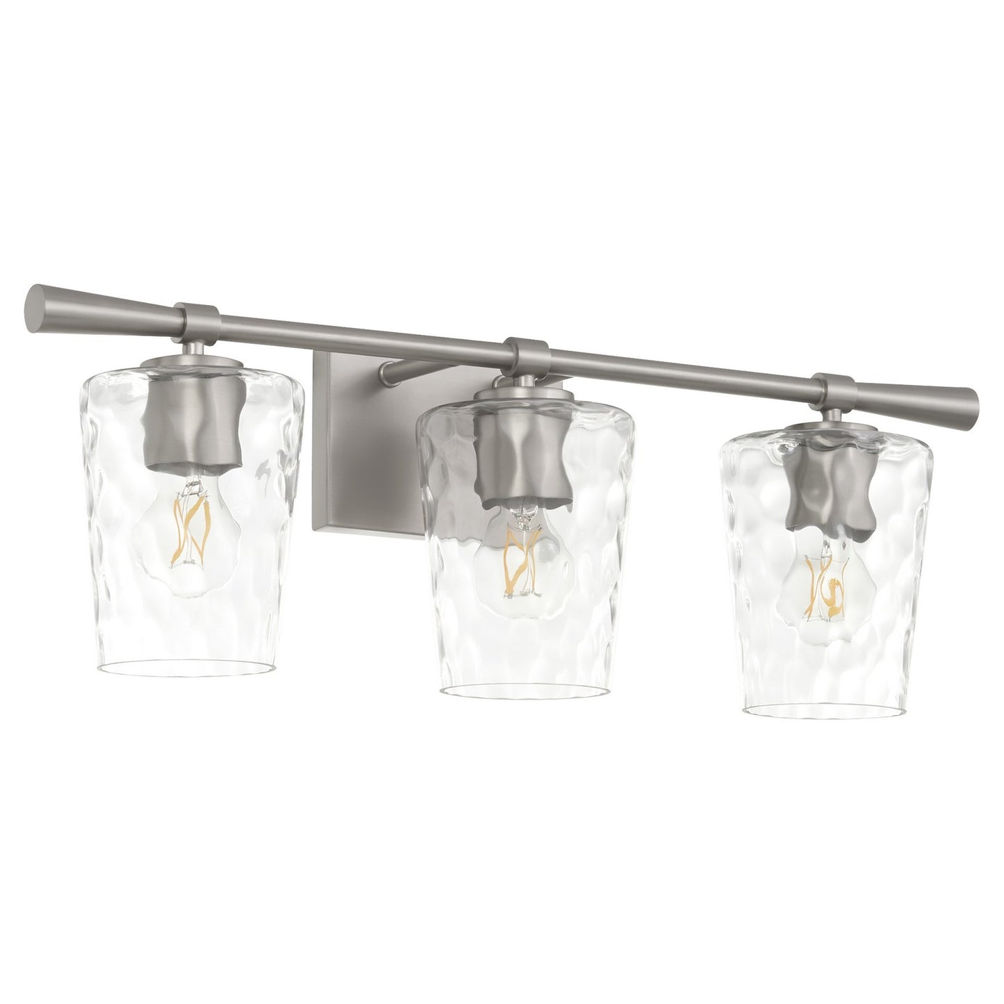 Quorum - 5204-3-65 - Three Light Vanity - Goodwin - Satin Nickel