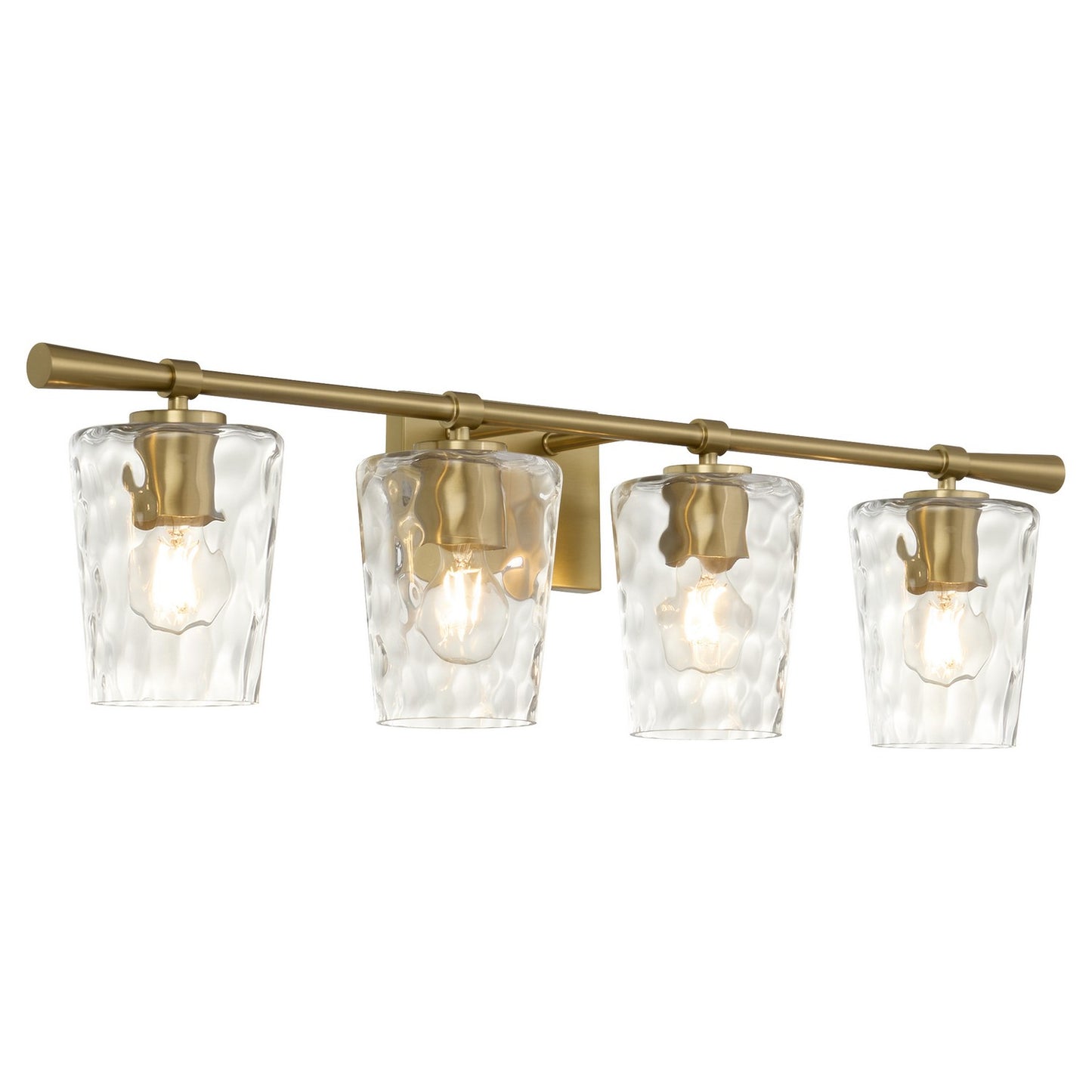 Quorum - 5204-4-80 - Four Light Vanity - Goodwin - Satin Nickel